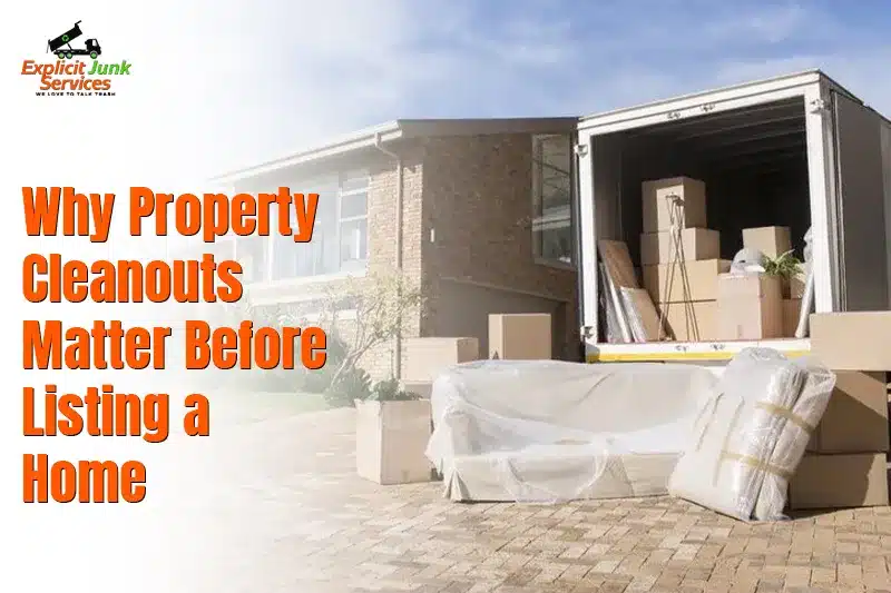 Why Property Cleanouts Matter Before Listing a Home