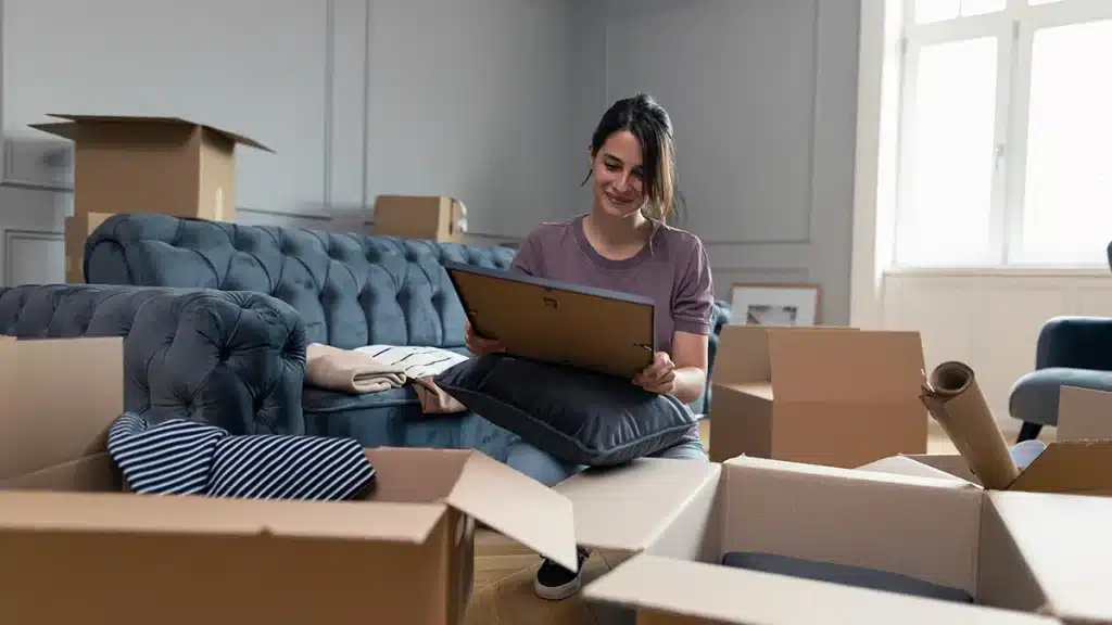 Sorting Belongings During the Estate Clearing Process Flow