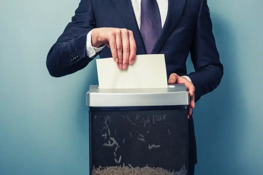 How Valuables and Sensitive Papers Are Handled