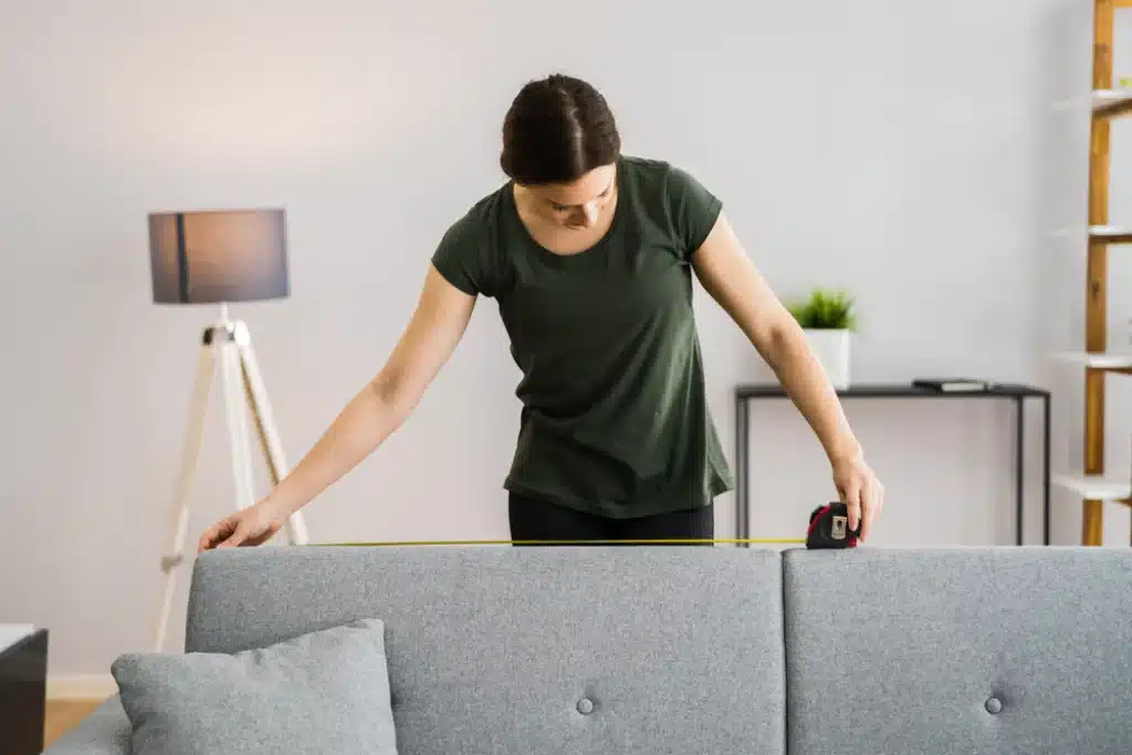 Start by checking the furniture condition and size
